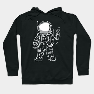 Astronaut  ice cream Hoodie